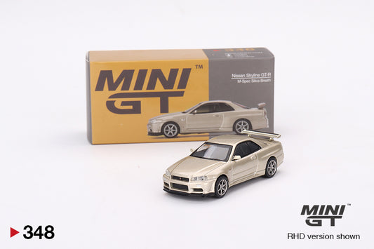 Nissan Skyline GT-R R34 M-Spec Silica Breath Mini GT
