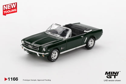 Ford Mustang Convertible 1964 Highland Green Mini GT