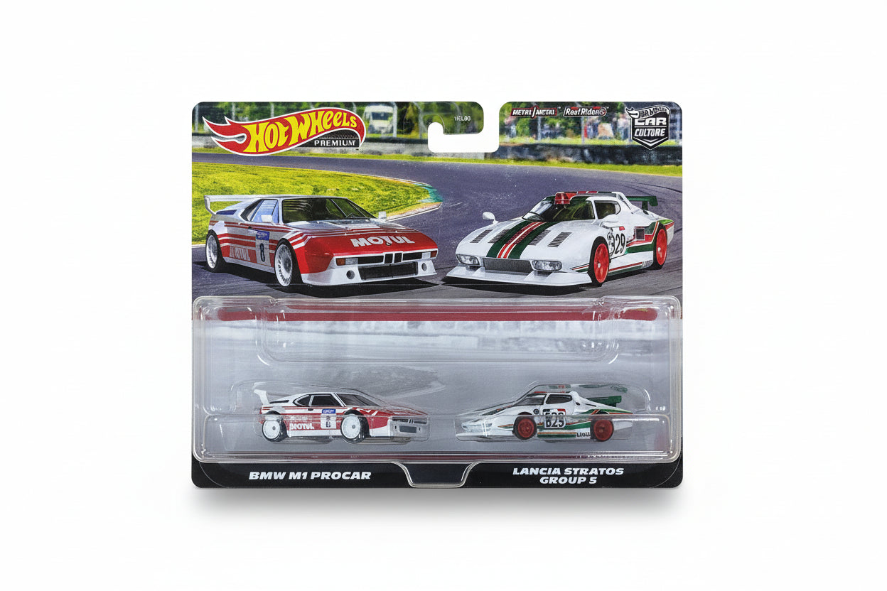 Hot Wheels Premium 2 Pack BMW/LANCIA