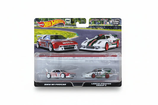 Hot Wheels Premium 2 Pack BMW/LANCIA