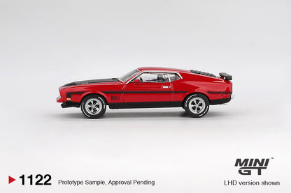 Ford Mustang Mach1 1971 Race Red Mini GT
