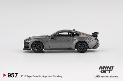 Ford Mustang Dark Horse 2024 Carbonized Gray Mini GT