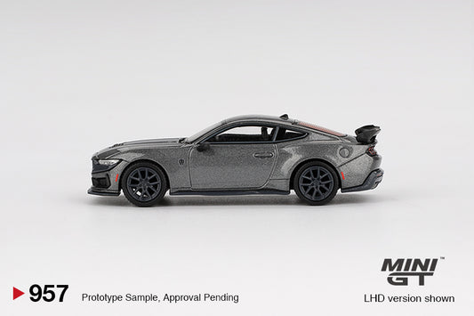 Ford Mustang Dark Horse 2024 Carbonized Gray Mini GT