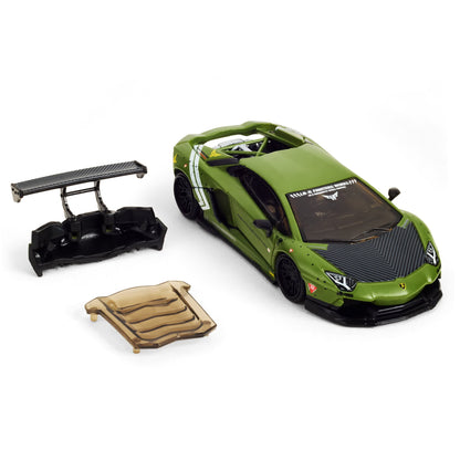 Hot Wheels ELITE 64 LBWK Lamborghini Aventador LP 700-4