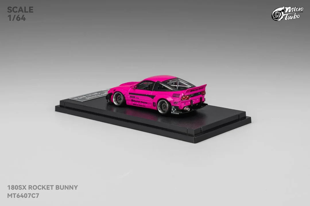Micro Turbo 1:64 Custom 180SX Rocket Bunny