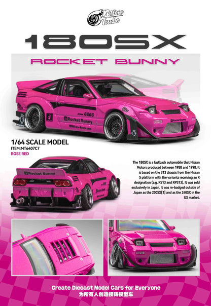 Micro Turbo 1:64 Custom 180SX Rocket Bunny