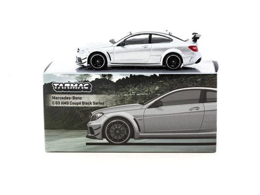 Mercedes-Benz C 63 AMG Coupe Black Series Tarmac Works Silver Metallic