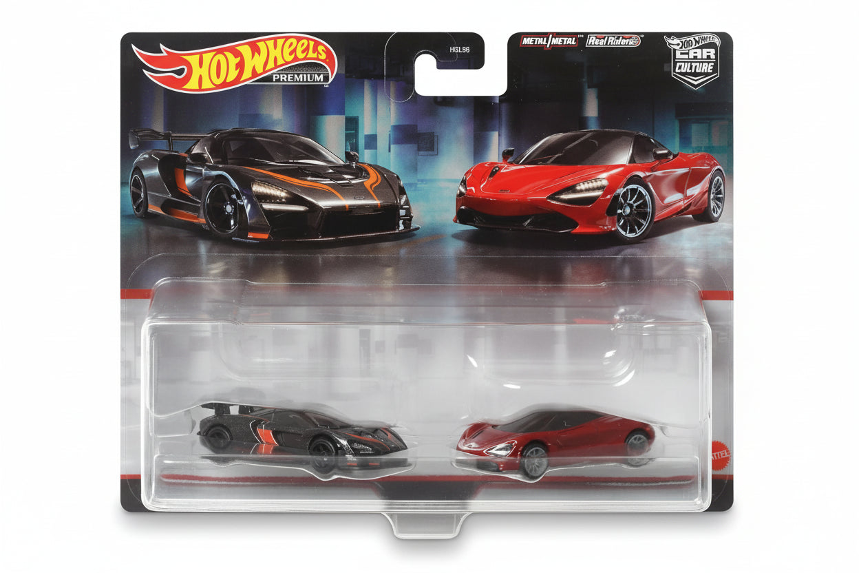 Hot Wheels Premium 2 Pack Mclaren
