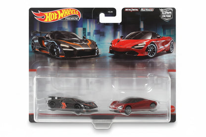 Hot Wheels Premium 2 Pack Mclaren