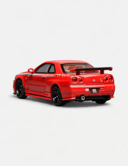Motor Helix 1:64 Nissan Skyline GT-R (R34) Nismo Customized – Nismo Red