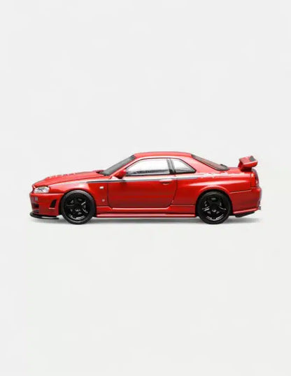 Motor Helix 1:64 Nissan Skyline GT-R (R34) Nismo Customized – Nismo Red