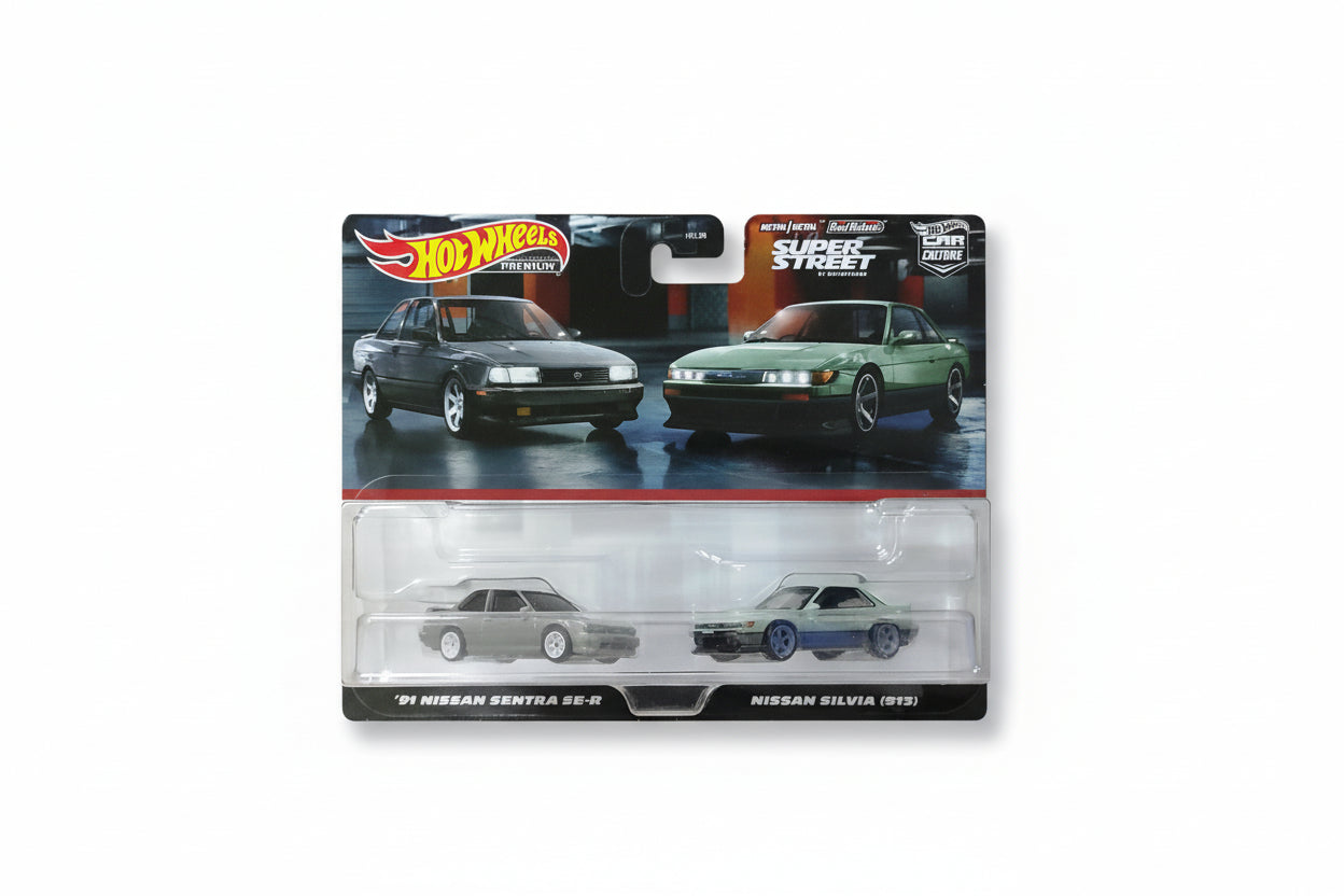 Hot Wheels Premium 2 pack Nissan