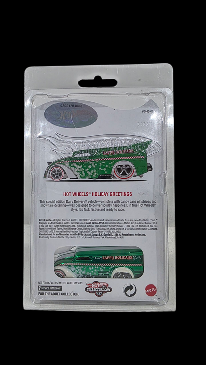 Hot Wheels RLC DRAG DAIRY HAPPY HOLIDAYS #2061/4000