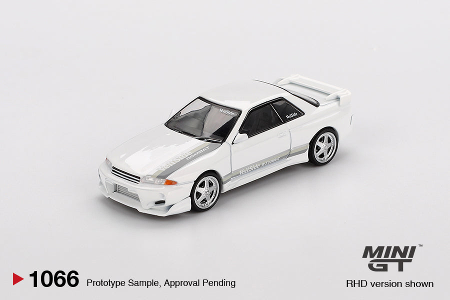 Nissan Skyline GT-R (R32) VeilSide Combat C-I White Mini GT