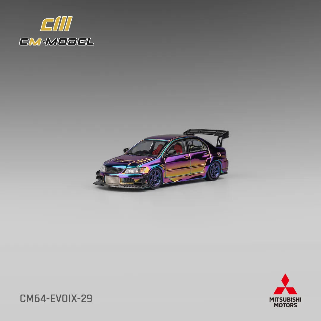 CM Model Mitsubishi EVO 9 Chameleon Chrome
