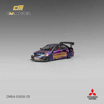 CM Model Mitsubishi EVO 9 Chameleon Chrome