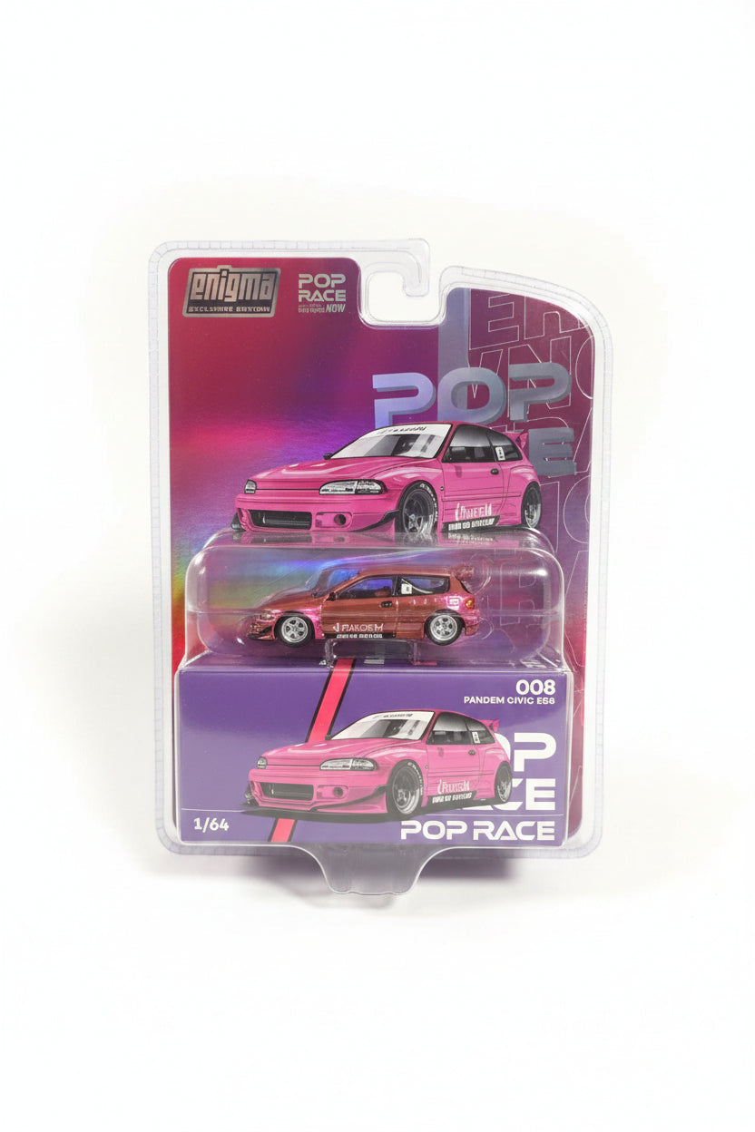 Pop Race Enigma Exclusive Edition Pandem Civic EG6-008 (CHASE)