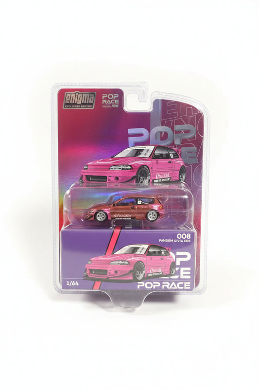 Pop Race Enigma Exclusive Edition Pandem Civic EG6-008 (CHASE)