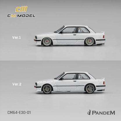 CM Model Pandem BMW M3 E30 Pearl White