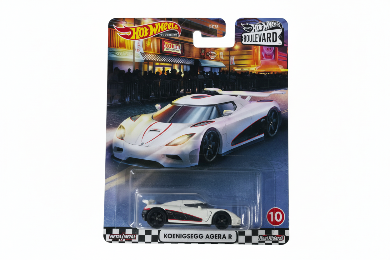 Hot Wheels Premium Boulevard N.10 Koenigsegg Agera R
