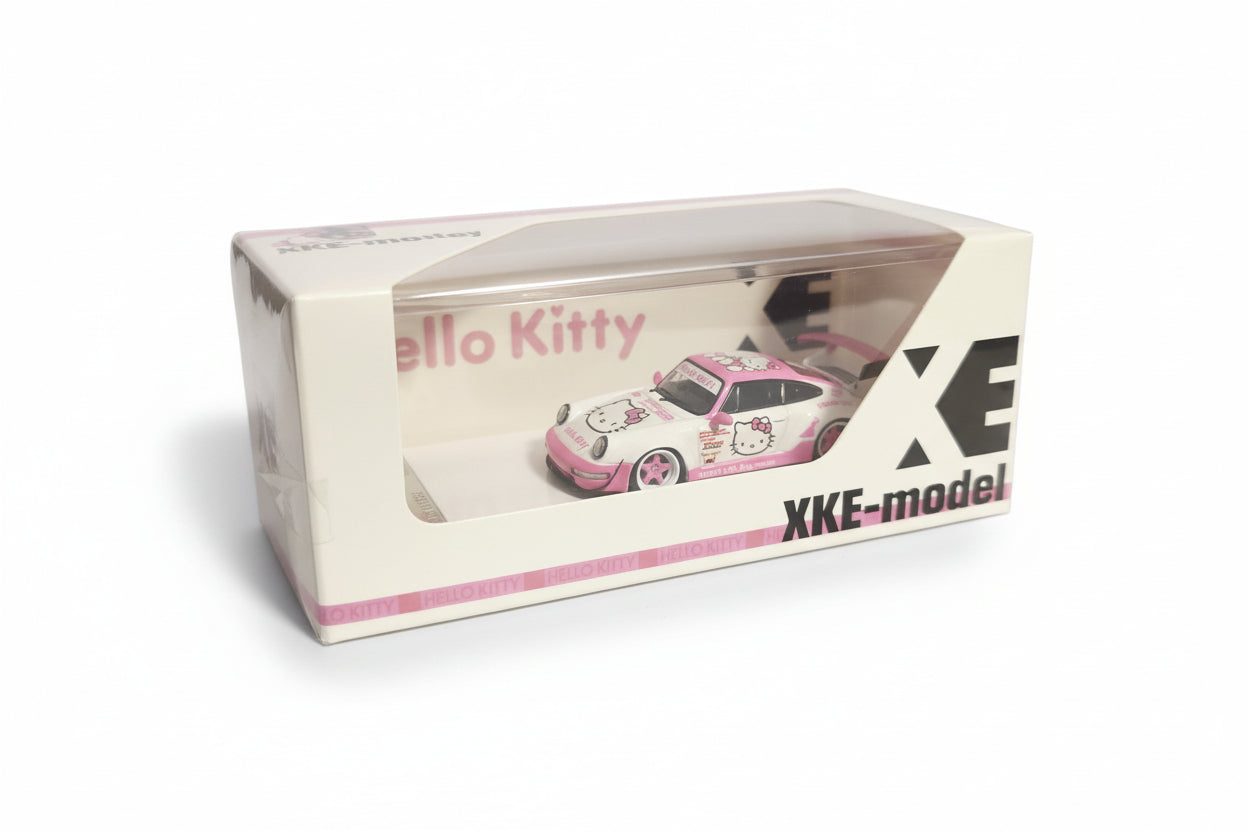 XKE Model Porsche RWB964 Hello Kitty