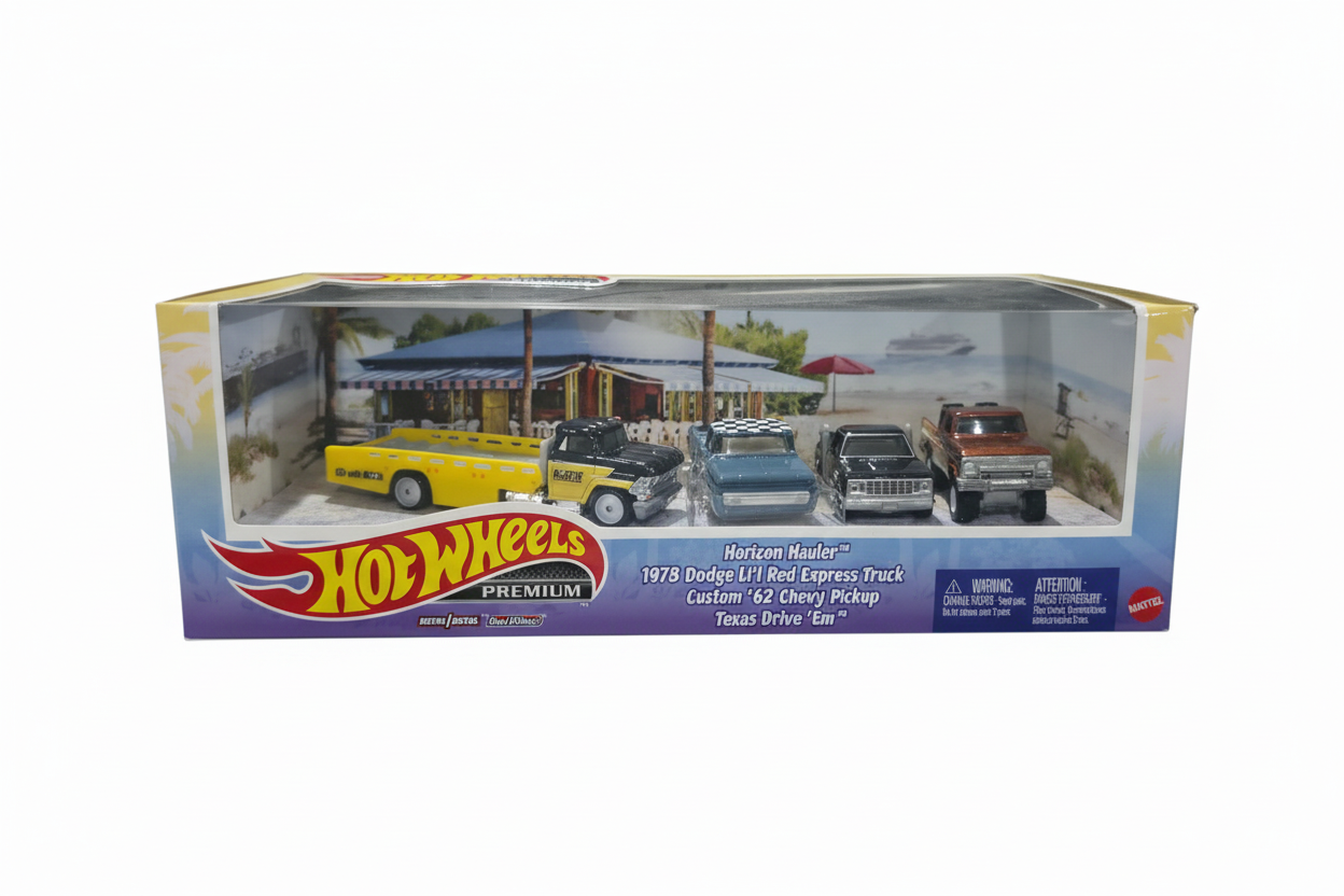 Hot Wheels Premium Diorama Set
