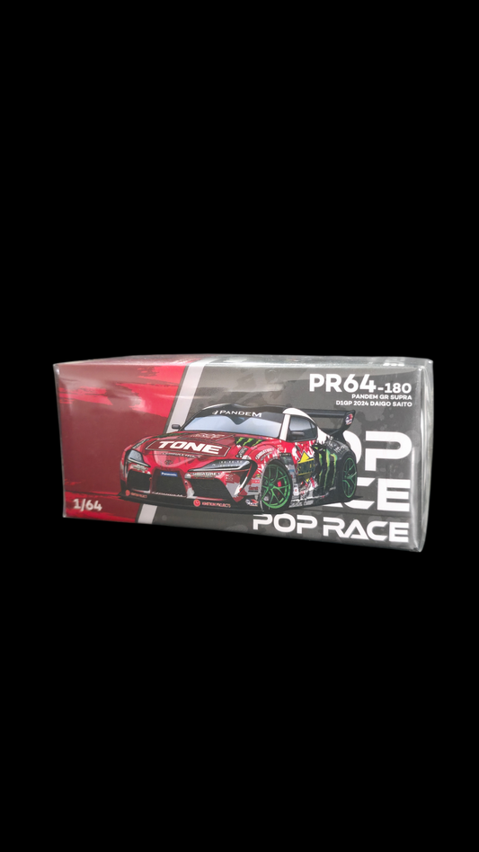 Pop Race PR64-180 Pandem GR Supra D1GP 2024 Daigo Saito