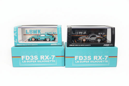 INNO64 MAZDA FD3S RX-7 LB-SUPER SILHOUETTE REGULAR & CHASE