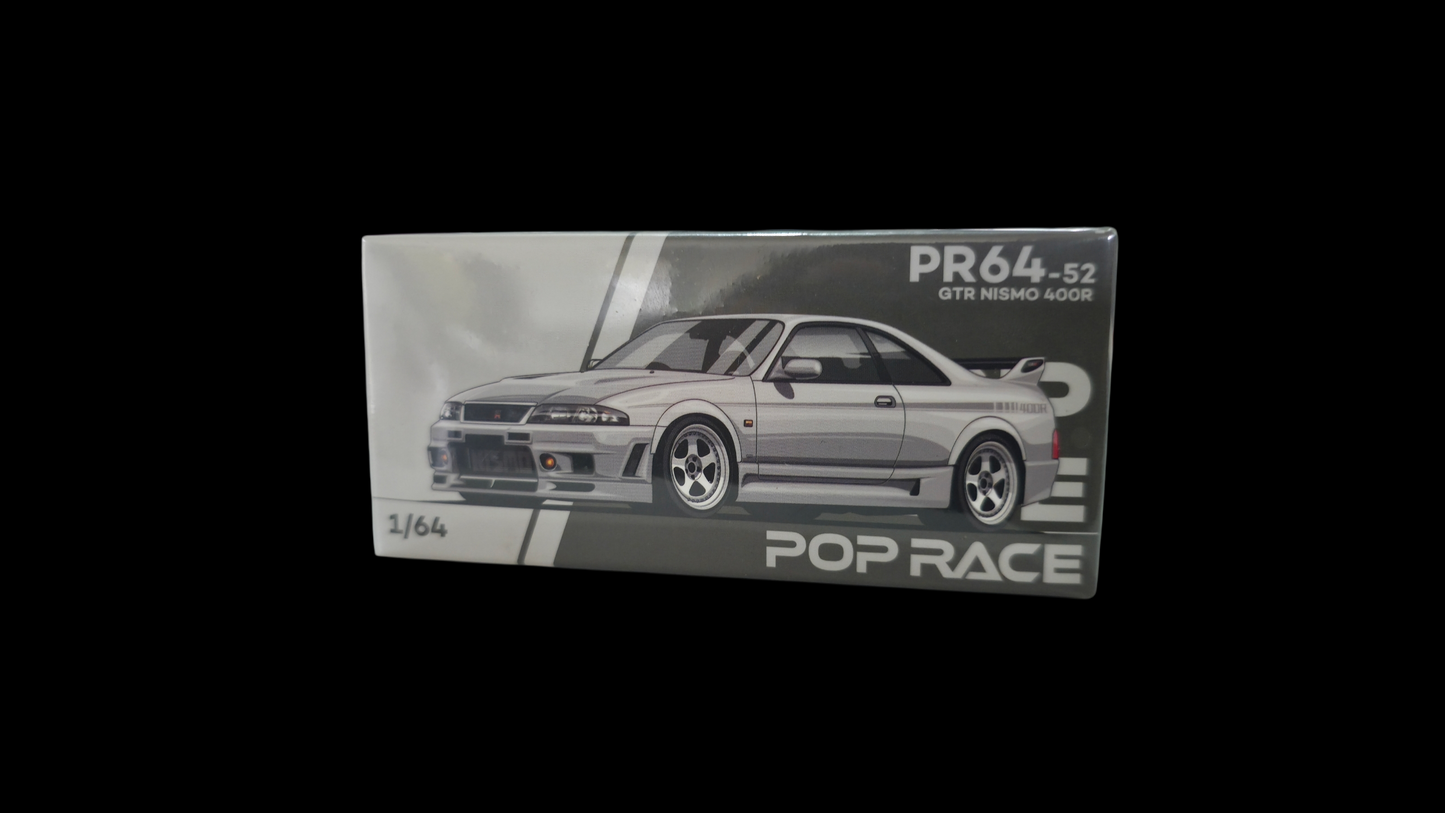 Pop Race PR64-52 GTR Nismo 400R Nissan Skyline R33