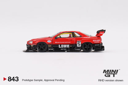 Nissan Skyline LB-ER34 Super Silhouette Mini GT