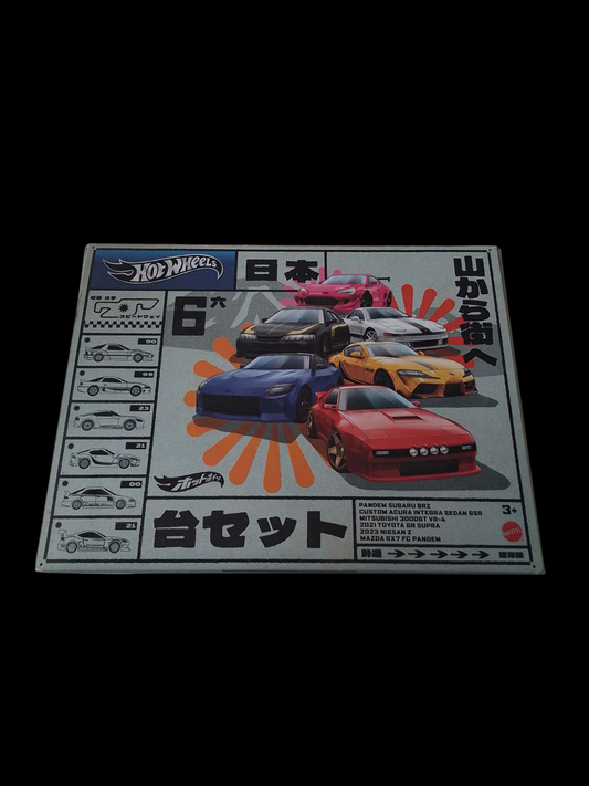 Hot Wheels JDM 6 pack