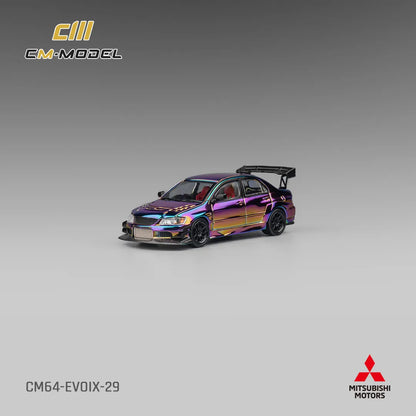 CM Model Mitsubishi EVO 9 Chameleon Chrome