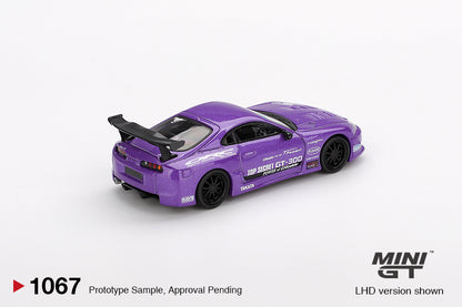 Toyota Supra (A80) Top Secret GT-300 Top Secret Purple Mini GT