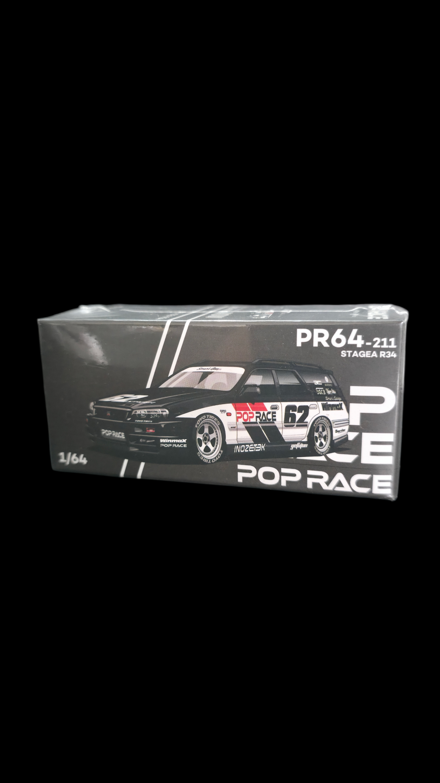 Pop Race PR64-211 Stagea R34 Wagon