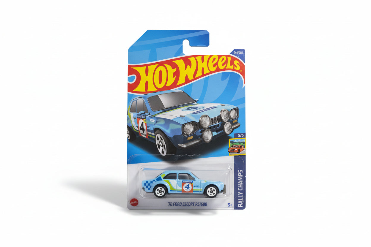 Hot Wheels RALLY CHAMPS '70 FORD ESCORT RS1600