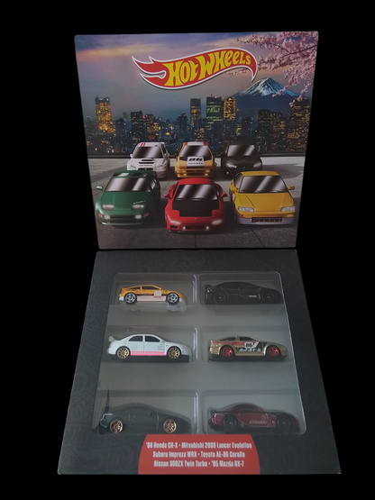 Hot Wheels JDM 6 Pack