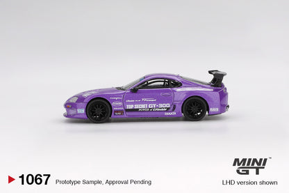 Toyota Supra (A80) Top Secret GT-300 Top Secret Purple Mini GT