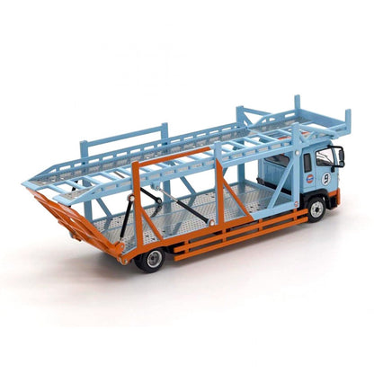 HINO 500 unique model x tiny  Car carrier Gulf 1:64 scale