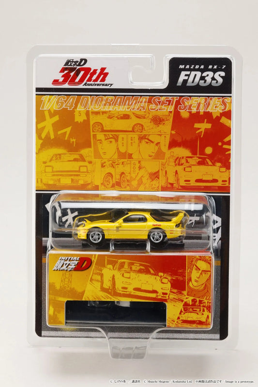 Mazda RX-7 (FD3S) RedSuns Keisuke Takahashi VS Takumi Fujiwara Initial D