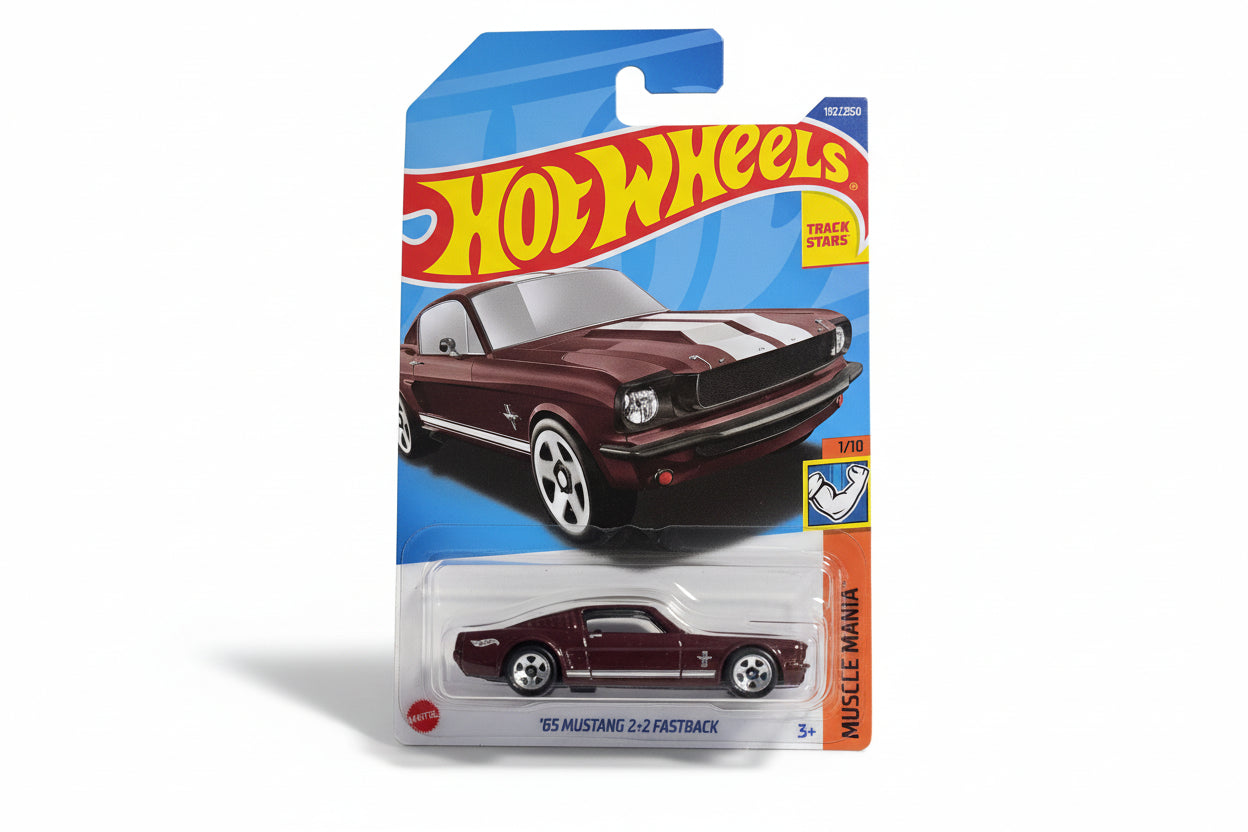 Hot Wheels MUSCLE MANIA '65 MUSTANG 2+2 FASTBACK
