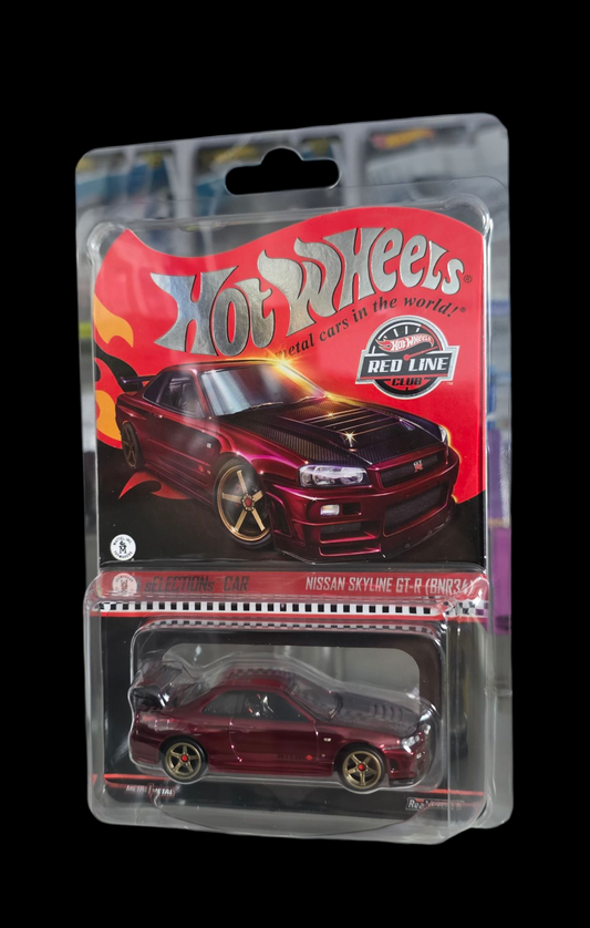 Hot Wheels RLC Nissan Skyline GT-R R34