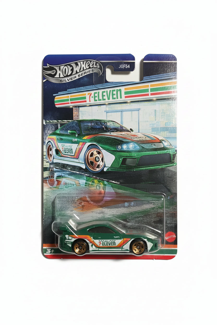 Hot Wheels 7-Eleven Toyota Supra (Includes Protector)