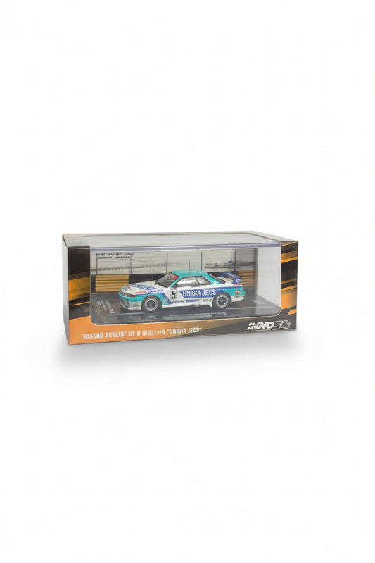 INNO64 NISSAN SKYLINE GT-R (R32) #5 "UNISIA JECS"