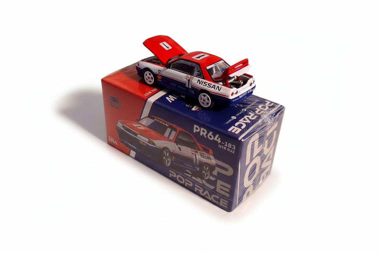 Pop Race PR64-183 Nissan Skyline GT-R R32 Australian Diecast Expo