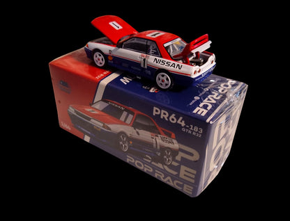 Pop Race PR64-183 Nissan Skyline GT-R R32 Australian Diecast Expo Exclusive 1:64 Scale