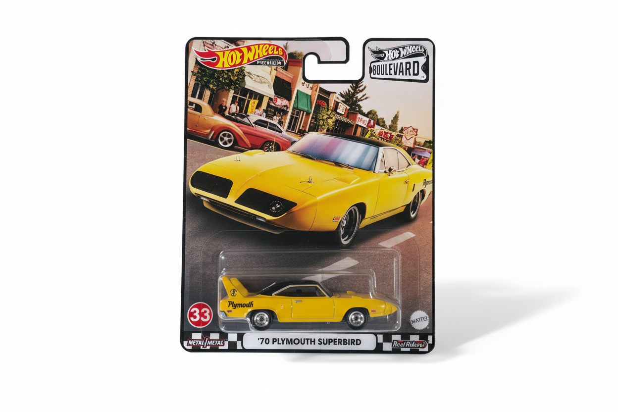Hot Wheels Premium Boulevard N.33 '70 Plymouth Superbird