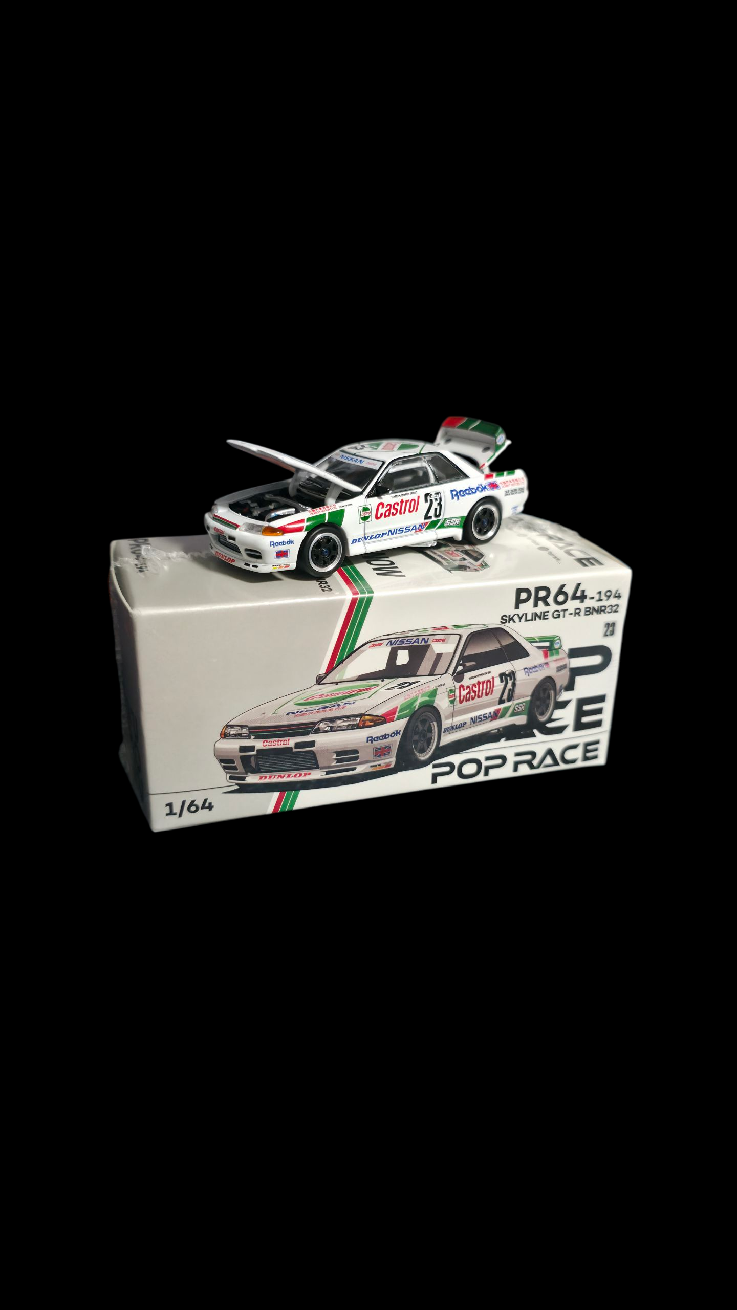 POP RACE PR64-194 SKYLINE GT-R BNR32