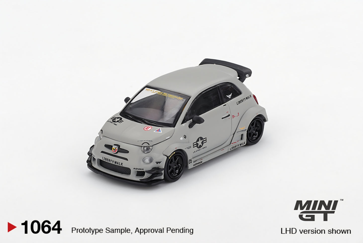 Abarth 595 LB-WORKS x Abas Works Fighters Mini GT