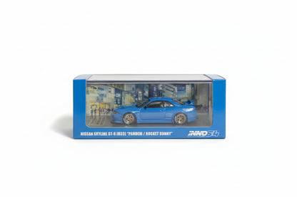 INNO64 NISSAN SKYLINE GT-R (R33) "PANDEM / ROCKET BUNNY"