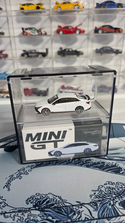 Dual layer display case 1pc Collectible display, suitable for KAIDO HOUSE, MINI GT, POP RACE and more